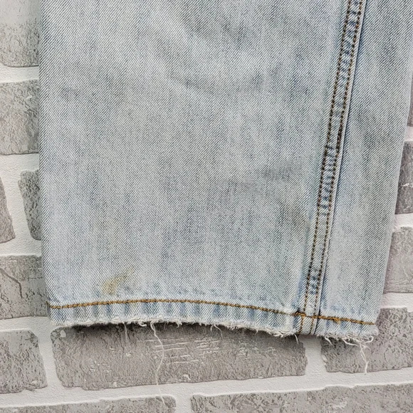 Aeropostale Benton Original Bootcut Wide Leg Thrashed Denim Jeans Men's Size 32 - Picture 11 of 16